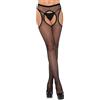 Leg Avenue Calze Sexy Fishnet Trim Nero [Extra 5% PER I CLIENTI REGISTRATI]