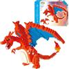 nanoblock Bandai - Nanoblock - Figurina Pokémon - Charizard - Mini Figurina 860 pezzi - Gioco di costruzione figurina modello drago - Kit Costruzione Giocattolo Bambino 12 anni e + Adolescenti Adulti - NBPM80