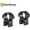 NIKKO STIRLING ATTACCHI PER OTTICHE - TUBO 30mm - SLITTA WEAVER - ALTI