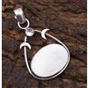 Fatto a mano Ciondolo gioiello fatto a mano in argento sterling 925 con pietra preziosa ma...