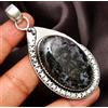 Fatto a mano Ciondolo gioiello fatto a mano in argento sterling 925 con pietra preziosa me...