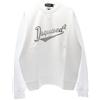 DSQUARED2 Felpa DSQUARED2 S74GU0849S25516100L cotone bianco taglia L NUOVA uomo