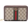 GUCCI Ophidia Travel Case GG Supreme Around portafoglio lungo 75161096IWT8745...