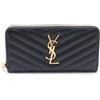 SAINT LAURENT PARIS Portafoglio lungo SAINT LAURENT PARIS Monogram 358094BOW011000 pelle nero NUO...
