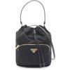 PRADA Borsa a tracolla PRADA Duet Re-Nylon Bucket VELA Handbag 1BH038RV44F0002 Saff...