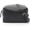 CELINE Borsa a tracolla CELINE Messenger da asporto L10032M9638SI in pelle nera NUOVA
