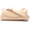JIL SANDER Borsa a tracolla piccola JIL SANDER CANNOLO in pelle rosa NUOVA donna
