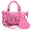 BALENCIAGA Borsa a tracolla BALENCIAGA Le Cagole Nano Duffel 7925992AA6T5908 pelle rosa