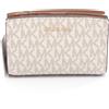 Michael Kors Portafoglio Michael Kors BRYANT Bi-fold 32S5GYTZ2B149 PVC Bianco Grigio NUOVO...