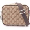 GUCCI Borsa a tracolla Gucci GG canvas mini 834268FAEON9750 tela pelle beige