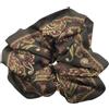 SAINT LAURENT PARIS YSL Monogram Scrunch 8332833Y0013388 seta cachi NUOVO donna