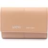 LOEWE Portafoglio Verticale Piccolo Tri-fold C612S33X019579 Pelle Marrone NUO...