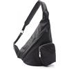 MM6 JAPANESE SLING marsupio in vita M60820P6416T8013 nylon nero NUOVO donna