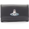 Vivienne Westwood Custodia portachiavi Vivienne Westwood Orb 51020001L001LN403 pelle nera NUOVA...