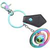 Vivienne Westwood Charm Vivienne Westwood 3D Orb pelle metallo nero blu rosa NUOVO donna
