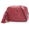 GUCCI Borsa a tracolla Gucci Blondie 7423601IV0G6420 pelle rossa NUOVA donna
