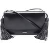 JIL SANDER Borsa a tracolla JIL SANDER NAPPA J07VL0045P8592001 pelle nera NUOVA donna