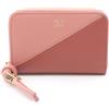 FENDI Portafoglio FENDI FF Diamond Zip Around Mini borsa 8M0313AYCAF1TWI pelle rosa...