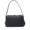FENDI Borsa a tracolla FENDI Lui Medium Square FF 7VA672AVC6F0SAJ tela nera NUOVA uomo