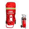 SHINETEC Copertura per estintore per carrello - Custodia protettiva antincendio con ruote resistente, resistente a graffi e graffi (adatta a 34,9 kg 1 pezzo)