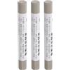 QUARKZMAN Crayon per Riparazione Mobili, 3pz - Stucco per Cera per Legno, Ritocco Pennarelli per Mobili - per Coprire Graffi Fori Tavoli Scrivanie Pavimenti Legno, Grigio Chiaro