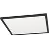 Eglo connect.z Smart Home Led Rovito-Z, lampada da soffitto nera, L x L 42 cm, ZigBee, app e controllo vocale, bianco caldo-bianco freddo, retroilluminazione RGB, dimmerabile