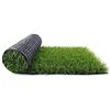 Fas Home Erba artificiale da 3,5 cm, tappeto sintetico per interni ed esterni, erba sintetica per prato, paesaggio per decorazione, Astroturf per cani con fori di drenaggio