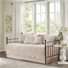 Madison Park - Biancheria da letto di lusso per tutte le stagioni, con gonnellino coordinato, cuscino decorativo, in microfibra, fard, divano letto
