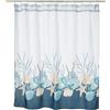 Avanti Linens - Tenda da doccia, Oceanscape Inspired Bagno Decor (Blue Lagoon Collection)