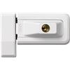 Abus 3030 Al0145 Serratura per Finestre, Sistema di Sicurezza Girevole per Finestre e Porte con Chiave Maestra, Livello di Sicurezza: 6, 31767, Bianco