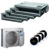 Daikin Condizionatore Daikin canalizzabile Mini Sky FDXM-F9 quadri split 9000+9000+9000+9000 BTU inverter A++ esterna 6,8 kW 4MXM68-FDXM25-4