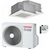 Toshiba Condizionatore Toshiba Cassetta compatta U2 a 4 vie dual split 9000+9000 BTU inverter A++ unità esterna 5.2 kW RAS-2M18G3AVG-E/RAS-M10U2MUVG-E_2