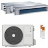 Clivet Condizionatore canalizzabile Clivet DUCT 2 dual split 9000+18000 BTU inverter A++ unità esterna 5.3 kW 89112242/89092235_1/89132211_1