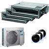 Daikin Condizionatore Daikin canalizzabile Mini Sky FDXM-F9 trial split 9000+12000+18000 BTU inverter A++ esterna 6,8 kW 3MXM68-FDXM25-3-CC37BF