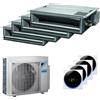 Daikin Condizionatore Daikin canalizzabile Mini Sky FDXM-F9 quadri split 9000+9000+12000+18000 BTU inverter A++ esterna 9 kW 5MXM90-FDXM25-4