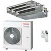 Toshiba Condizionatore Toshiba Canalizzabile U2 trial split 9000+9000+12000 BTU inverter A+++ unità esterna 7 kW RAS-3M26G3AVG-E/RAS-M10U2DVG-E_2/RAS-M13U2DV