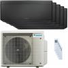 Daikin Condizionatore Daikin Stylish Total Black penta split 9000+9000+9000+9000+18000 BTU inverter A++ wifi unità esterna 7.8 kW 5MXM90A/FTXA25CB_4/FTXA50CB