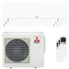 Mitsubishi Electric Condizionatore Mitsubishi Electric Kirigamine Zen MSZ-EF trial split 9000+9000+12000 BTU inverter A++ wifi esterna 5,4 kW bianco MXZ-3F54VF3-2MSZ-EF25
