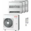 Toshiba Condizionatore Toshiba Console J2 trial split 9000+9000+12000 BTU inverter A+++ unità esterna 7 kW RAS-3M26G3AVG-E/RAS-B10J2FVG-E _2/RAS-B13J2FVG-E _