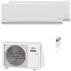 Fujitsu Condizionatore Fujitsu Serie KN WiFi dual split 7000+9000 BTU inverter A+++ wifi unità esterna 4 kW 3NGF7088/3NGF89906_1/3NGF89911_1
