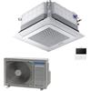 Samsung Condizionatore Samsung Cassetta 4 Vie Mini WindFree commerciale 9000 BTU inverter A++ unità esterna 2,6 kW AC026RXADKG/EU_AC026RNNDKG/EU