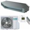 Hisense Condizionatore Hisense Canalizzabile ADT quadri split 9000+9000+9000+9000 BTU inverter A++ unità esterna 8 kW 2023 4AMW81U4RJC/ADT26UX4RBL8_4