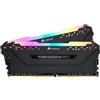 64GB (2x32GB) Corsair Vengeance RGB PRO DDR4-3200 RAM CL16 (16-20-20-38) Kit RAM illuminazione multicolore - ITALIA