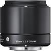 Sigma 60mm f/2,8 DN Micro 4/3 -A- Nero - ITALIA