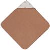 Jollein Asciugamano con cappuccio per bambini, stile nostalgico, 100% cotone, 75 x 75 cm, certificato Oeko-TEX, asciugamano per neonati con cappuccio, per ragazze e ragazzi