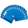 Oxford 100050401 - Quaderno per esercizi, formato A4, 16 fogli a righe, 90 g/m², confezione da 15, colore: Blu