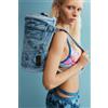 Desigual, borsa denim con tasche, Cotone, Blu, U