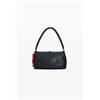 Desigual, Borsa media mickey, Donna, Poliuretano, Nero, U