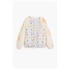 Desigual, giacca imbottita con soli, Bambini, Cotone, Bianco, 11/12