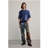 Desigual, pantaloni jeans gaugin, Uomo, Cotone, Blu, 28